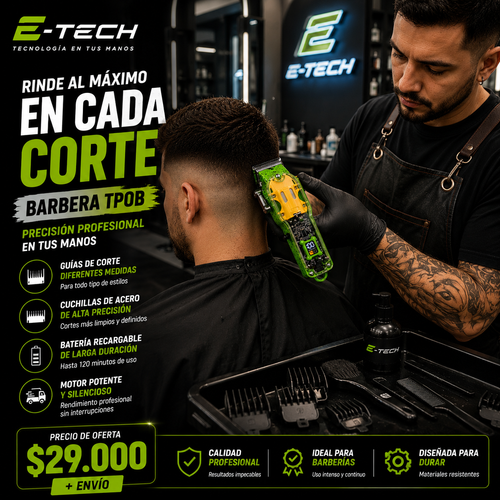 Barbera | Tpob | Profesional | 6 meses de garantía