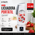 Licuadora portátil | Alta potencia | Batería recargable