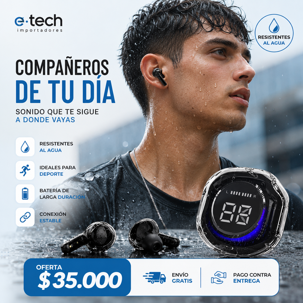 UltraPods Pro | Resistentes al agua | garantía 6 meses