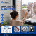 Limpiavidrios | Magnético | Alta adherencia | Repuestos incluidos