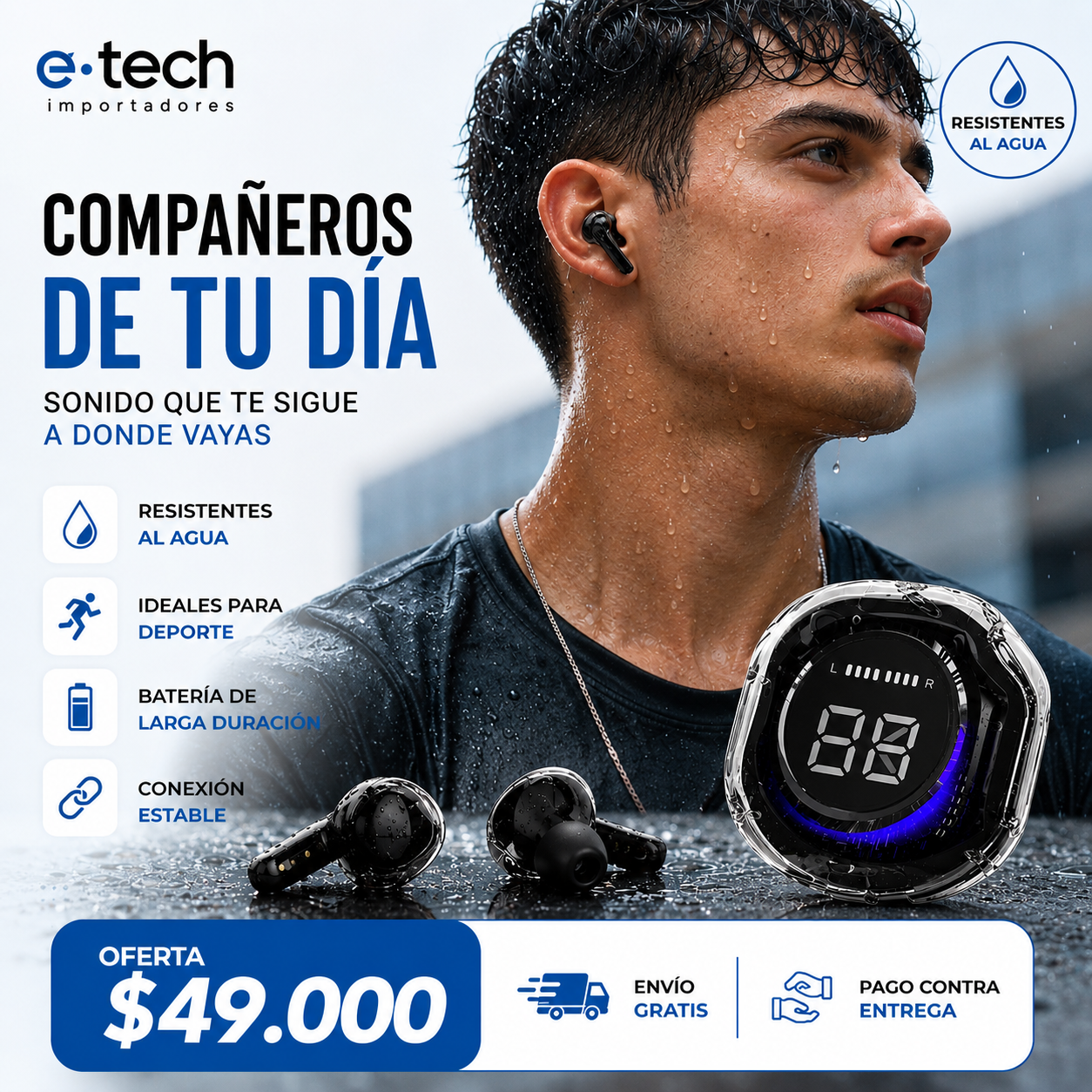UltraPods Pro | Resistentes al agua | garantía 6 meses