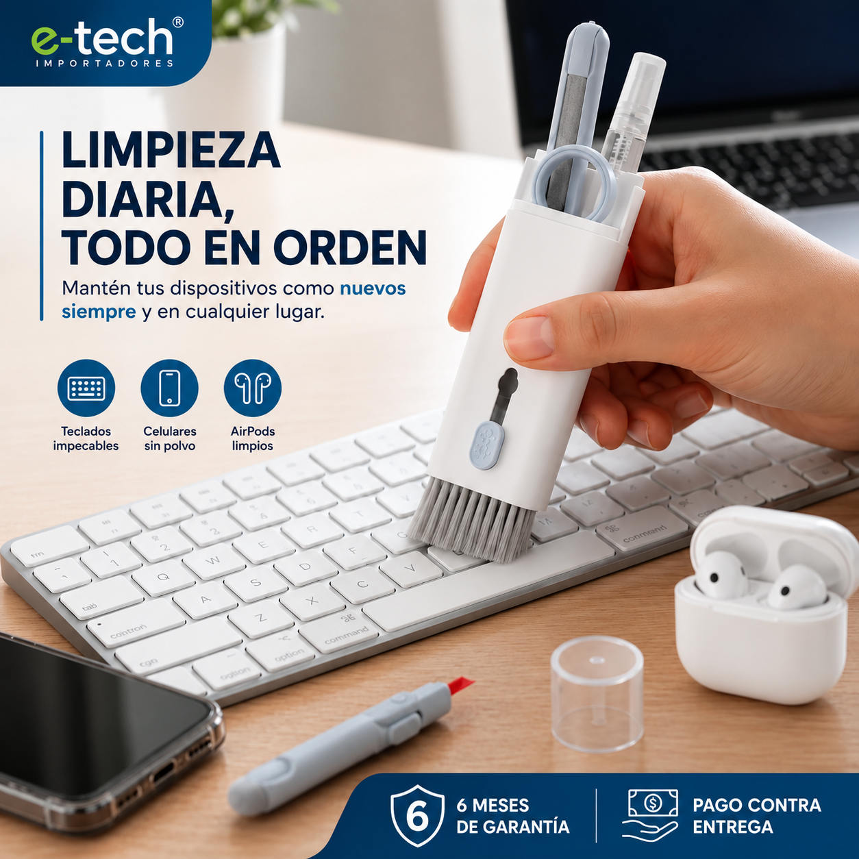 Limpiador de electrónicos | Celulares | Audífonos