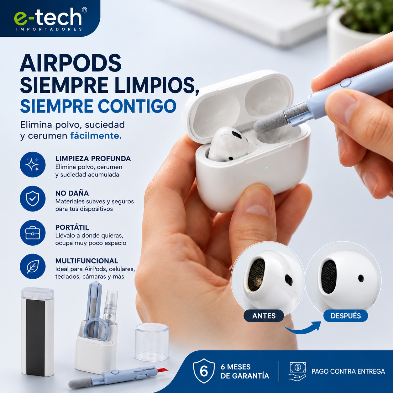 Limpiador de electrónicos | Celulares | Audífonos