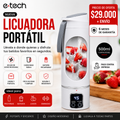 Licuadora portátil | Alta potencia | Batería recargable