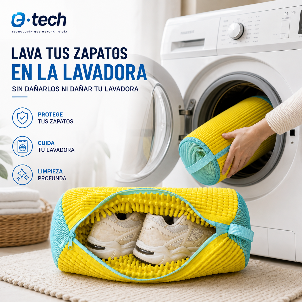 Bolsa lavadora | Protectora | Zapatos | Calzado