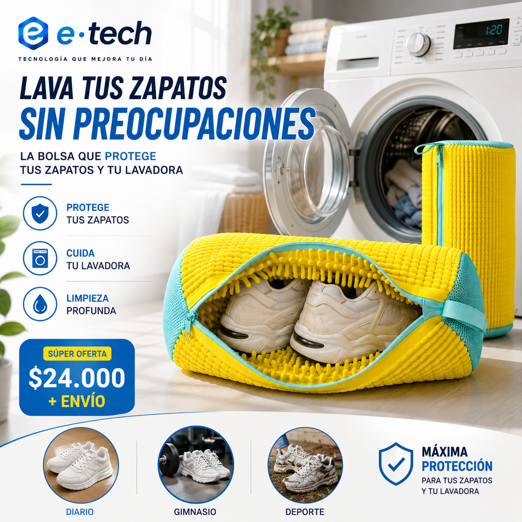 Bolsa lavadora | Protectora | Zapatos | Calzado