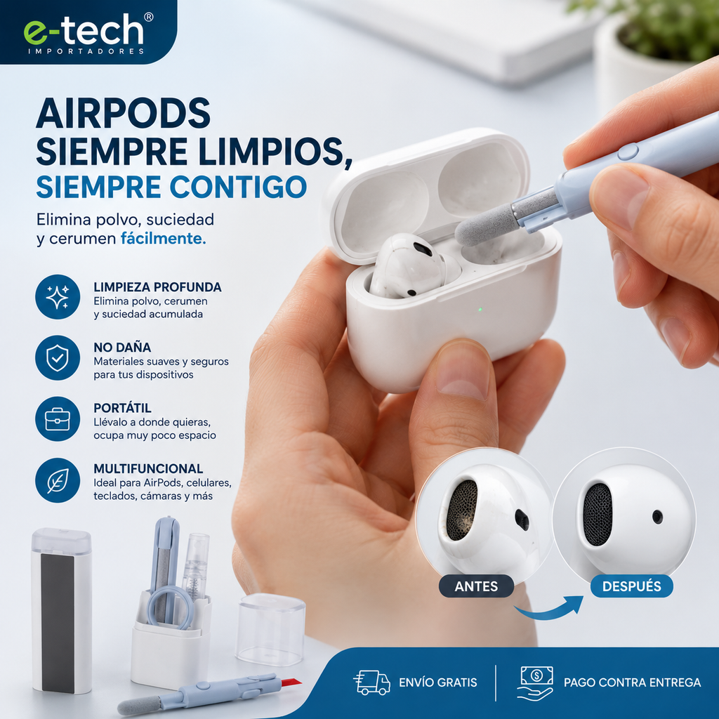 Limpiador de electrónicos | Celulares | Audífonos