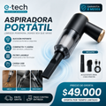 Aspiradora Recargable | 3 en 1 | Sopladora | Infladora